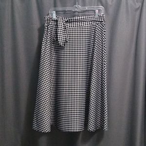 Womens Gingham Skirt